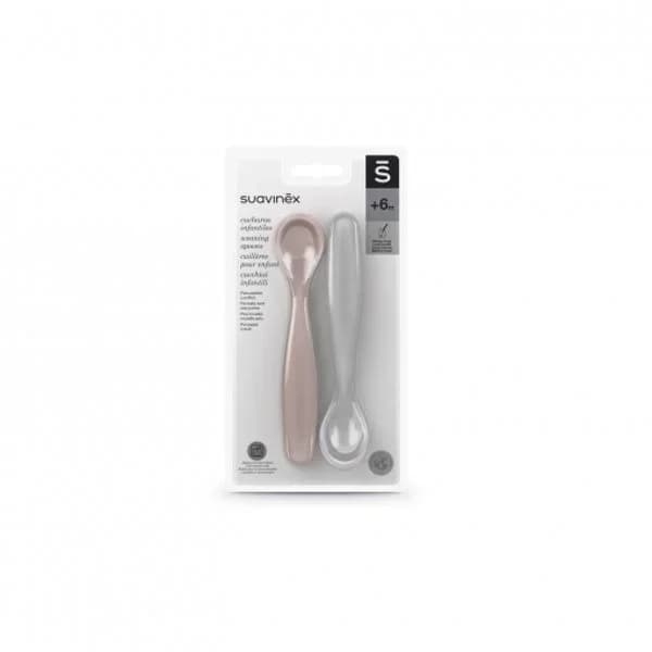 Cuchara Infantil para bebes +6 meses Suavinex 2 ud. - 2.01 ud - Imagen del producto en Findit