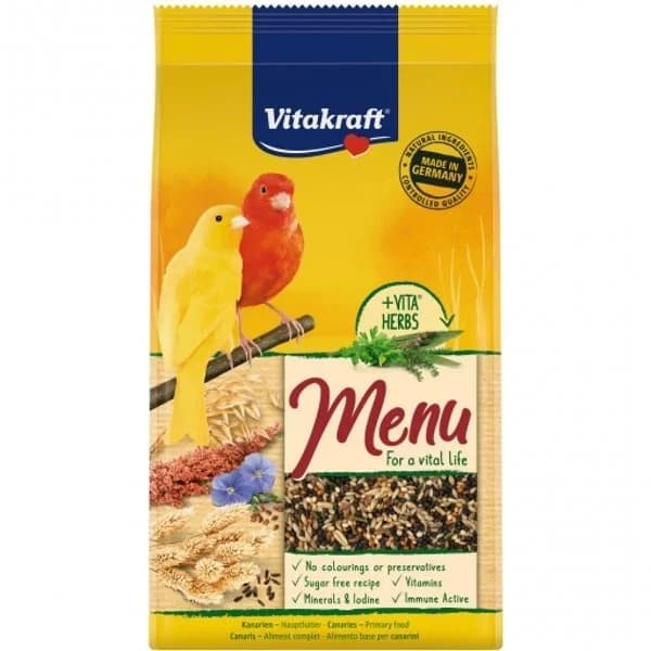 Menú premium para canarios Vitakraft 1Kg - 1 ud - Imagen del producto en Findit