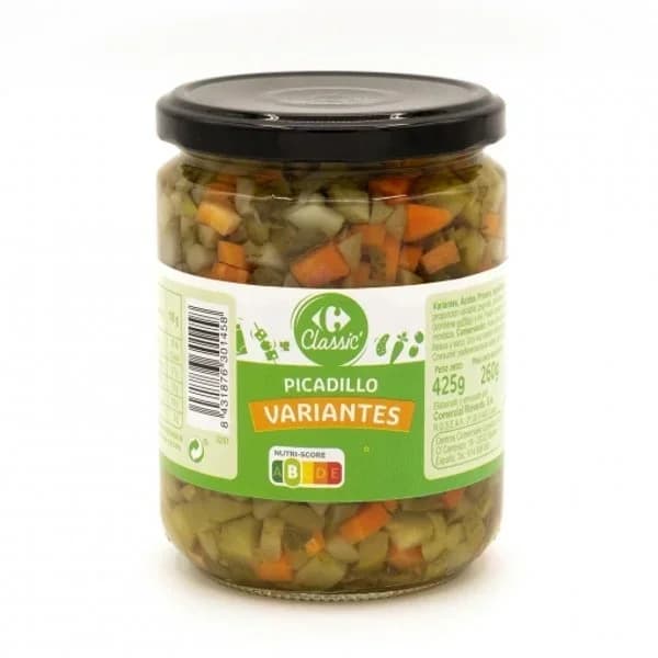 Picadillo de variantes Classic Carrefour 260 g. - 0.26 kg - Imagen del producto en Findit