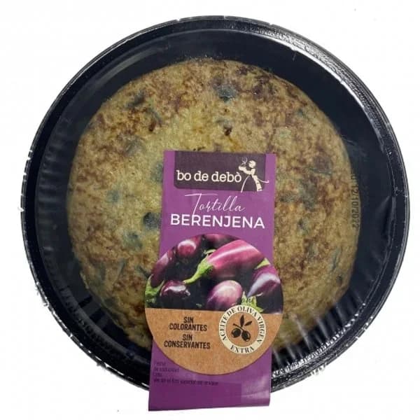 Tortilla de berenjena Bo de Debò 335 g. - 0.41 kg - Imagen del producto en Findit