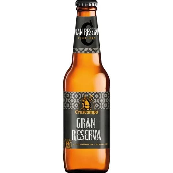 Cerveza Rubia Gran Reserva Botellín 330ML - 0.33 l - Imagen del producto en Findit
