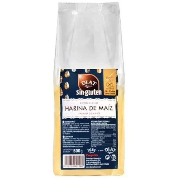Harina de maíz sin gluten 500 g - 1 ud - Imagen del producto en Findit