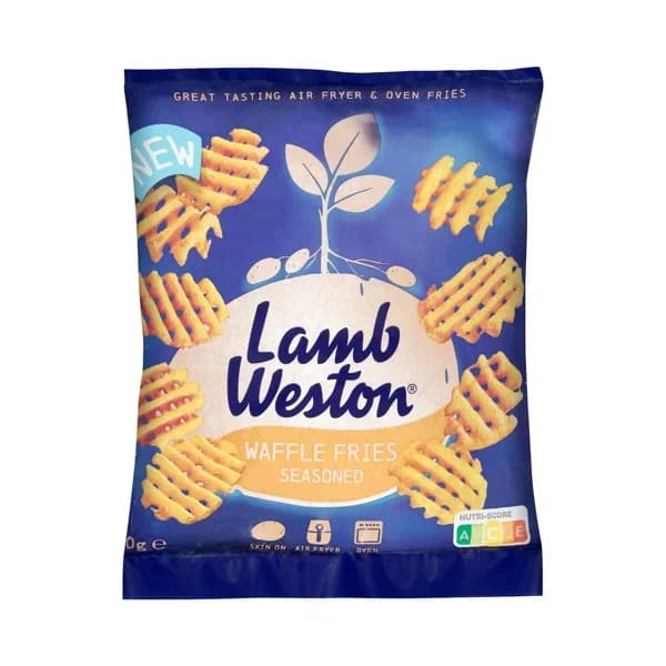 Patatas prefritas Waffle fries Lambweston ultracongeladas - 0.6 kg - Imagen del producto en Findit