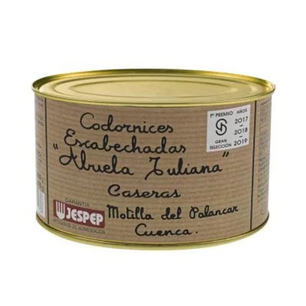 Codornices escabechadas 550 g - 0.55 kg - Imagen del producto en Findit