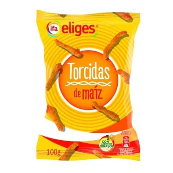 Torcidas de maiz 100 g - 0.1 kg - Imagen del producto en Findit