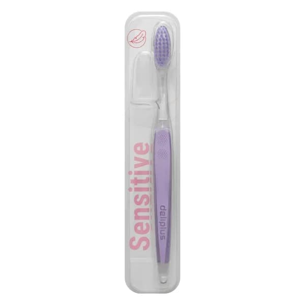 Cepillo dental Sensitive Deliplus encías y dientes sensibles - 1 ud - Imagen del producto en Findit