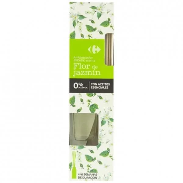 Ambientador de varillas flor de jazmín Carrefour 45 ml. - 0.05 l - Imagen del producto en Findit