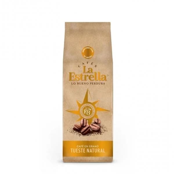 Café grano natural La Estrella 500 g. - 0.5 kg - Imagen del producto en Findit