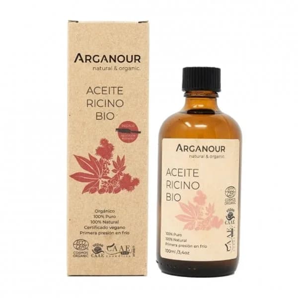 Aceite de ricino 100% puro ecológico Arganour 100 ml. - 0.1 l - Imagen del producto en Findit