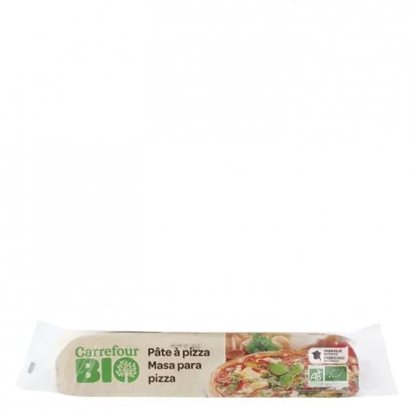 Masa pizza ecológica Carrefour Bio 260 g. - 0.26 kg - Imagen del producto en Findit