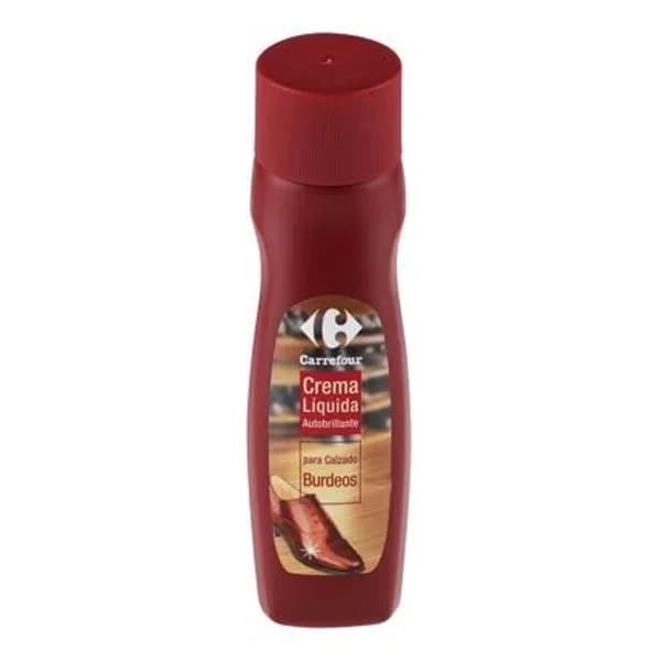 Crema líquida autobrillante burdeos Carrefour 50 ml. - 0.05 l - Imagen del producto en Findit