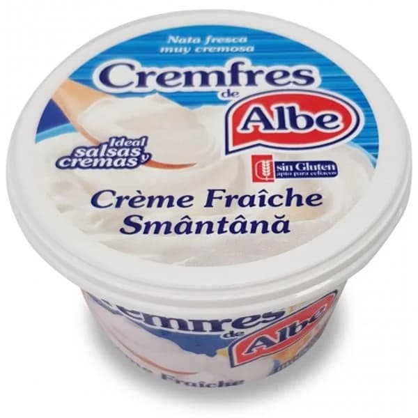 Nata fresca Cremfres Albe sin gluten 500 g. - 0.5 kg - Imagen del producto en Findit