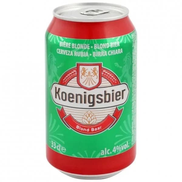 Cerveza Koenigsbier lata 33 cl. - 0.33 l - Imagen del producto en Findit