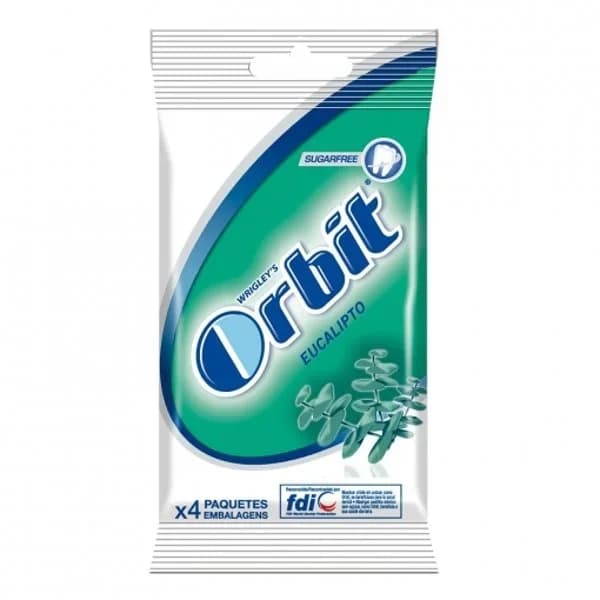 Chicle Eucalipto Grageas - 0.06 kg - Imagen del producto en Findit
