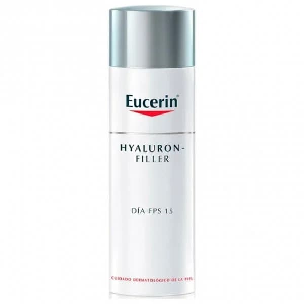 Crema facial para piel normal y mixta rellenador de arrugas Hyaluron Filler para el día con FP15 Eucerin 50 ml. - 0.05 l - Imagen del producto en Findit