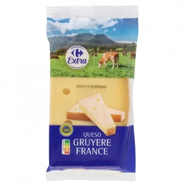 Queso Gruyère Carrrefour 200 g - 0.2 kg - Imagen del producto en Findit