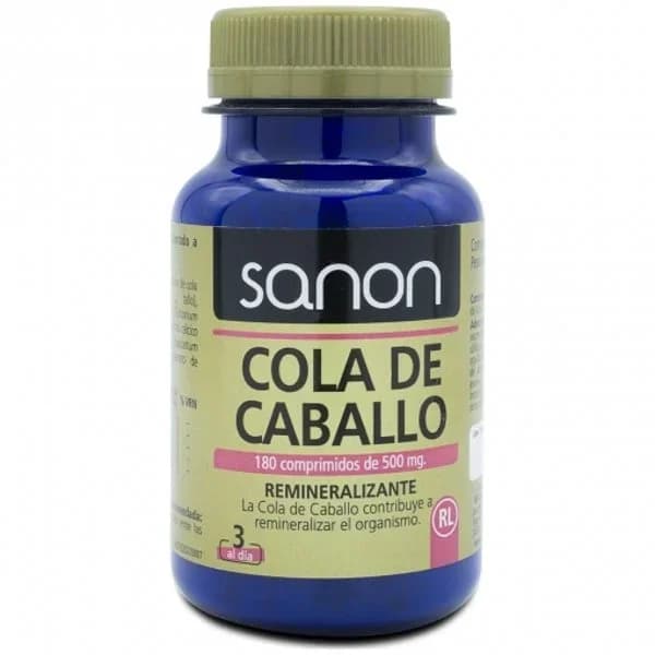 Cola de caballo en comprimidos Sanon 180 ud. - 0.09 kg - Imagen del producto en Findit