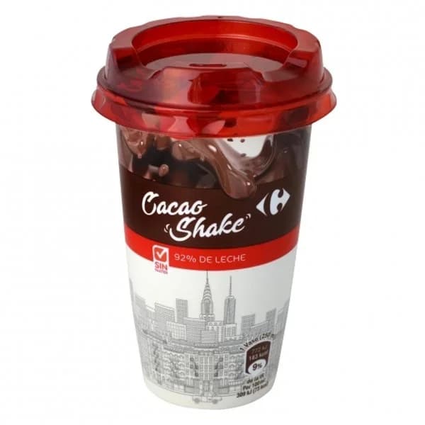 Batido de cacao shake Carrefour 250 ml. - 0.25 l - Imagen del producto en Findit