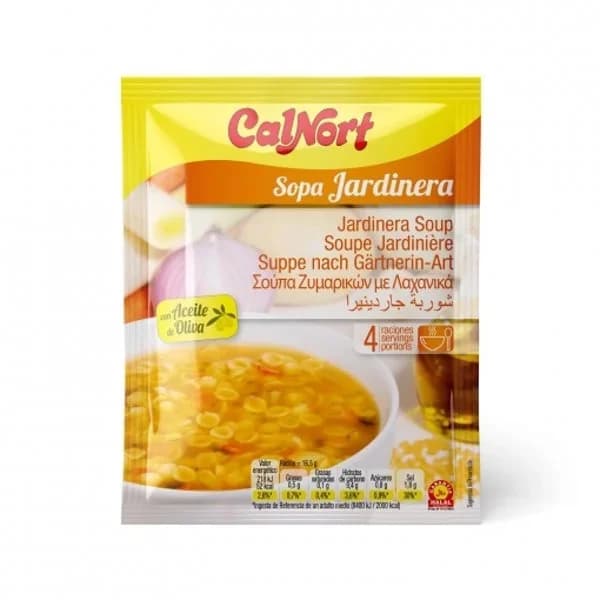 Sopa jardinera Calnort 66 g. - 0.07 kg - Imagen del producto en Findit