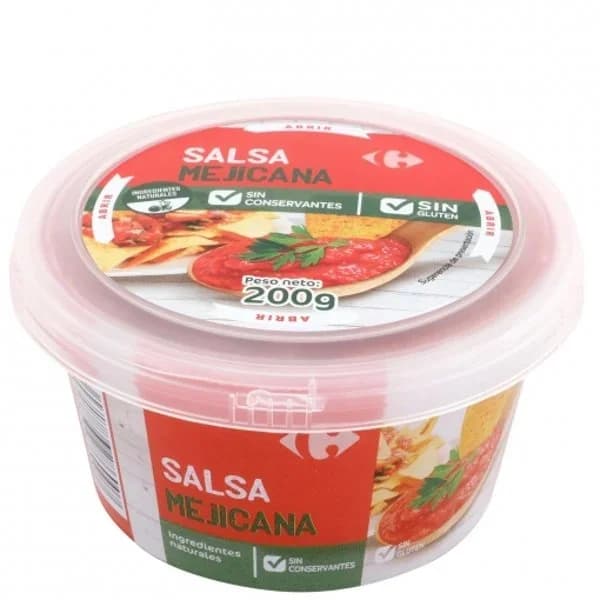 Salsa Mejicana Carrefour 200 g - 1 ud - Imagen del producto en Findit