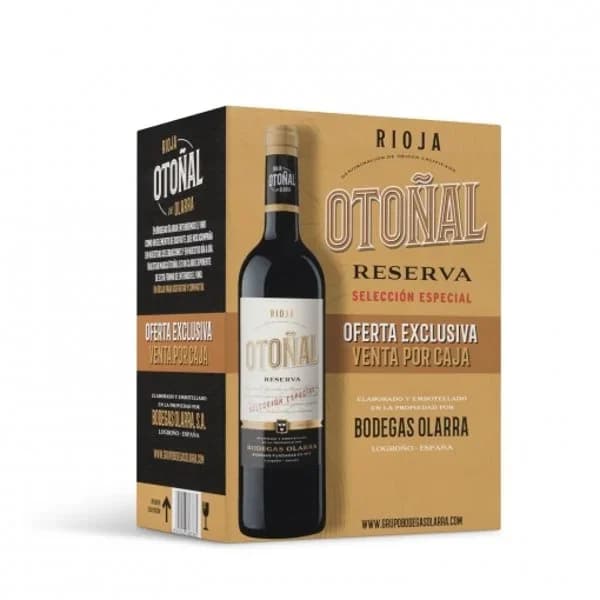 Otoñal Tinto Reserva 2019 - 1 ud - Imagen del producto en Findit