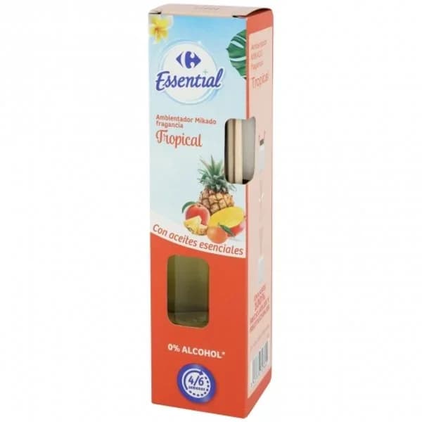 Ambientador mikado fragancia tropical Carrefour Essential 1 ud. - 0.05 l - Imagen del producto en Findit