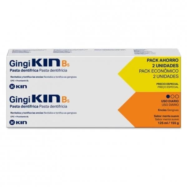 Dentífrico Gingi Kin B5 pack de 2 unidades de 125 ml. - 0.25 l - Imagen del producto en Findit