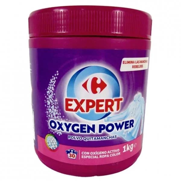 Quitamanchas en polvo para ropa Oxigen Power Carrefour 1 kg. - 1 kg - Imagen del producto en Findit