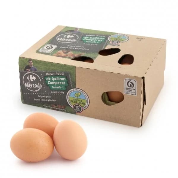 Huevos Camperos Círculo de Calidad 6 ud - 6 ud - Imagen del producto en Findit
