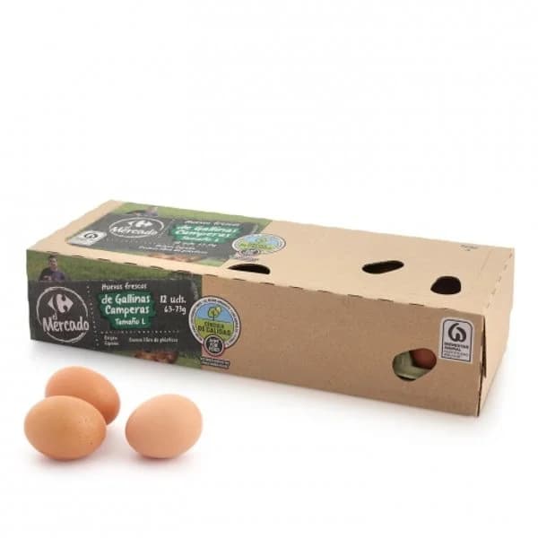 Huevos Camperos Círculo de Calidad 12 ud. - 12 ud - Imagen del producto en Findit