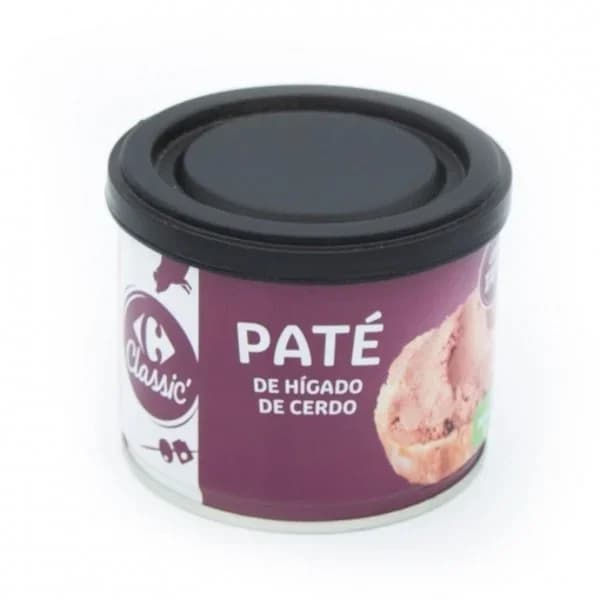 Paté de hígado de cerdo Classic Carrefour 200 g. - 0.2 kg - Imagen del producto en Findit