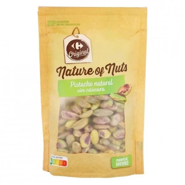 Pistacho natural sin cáscara Carrefour Original doy pack 100 g. - 0.1 kg - Imagen del producto en Findit