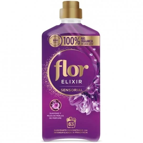 Suavizante concentrado Sensorial Flor Elixir 63 lavados. - 63.22 ud - Imagen del producto en Findit