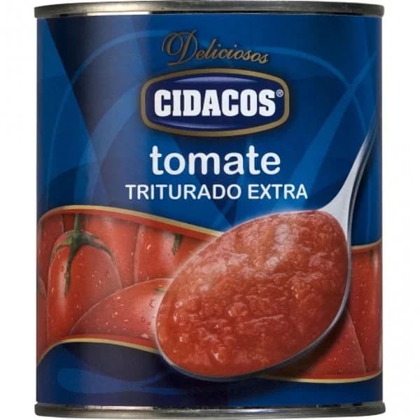 Tomate triturado Cidacos 800 g. - 0.8 kg - Imagen del producto en Findit