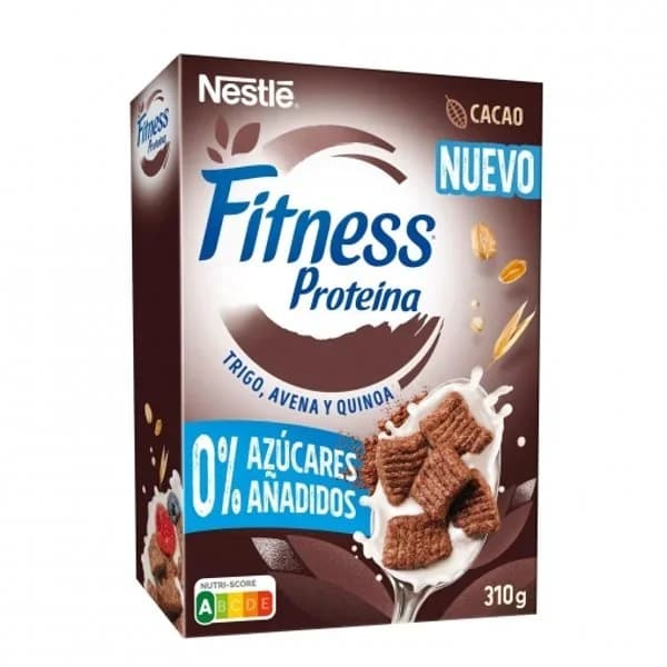 Cereales Fitness Proteina Cacao 0% Azúcares - 0.31 kg - Imagen del producto en Findit
