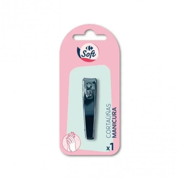Cortauñas manicura Carrefour Soft 1 ud. - 1 ud - Imagen del producto en Findit