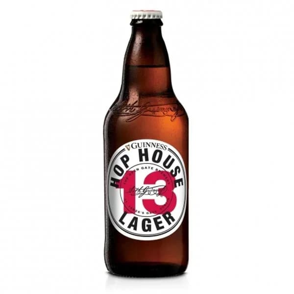 Cerveza lager HOP HOUSE 13, botellín 33 cl - 0.33 l - Imagen del producto en Findit