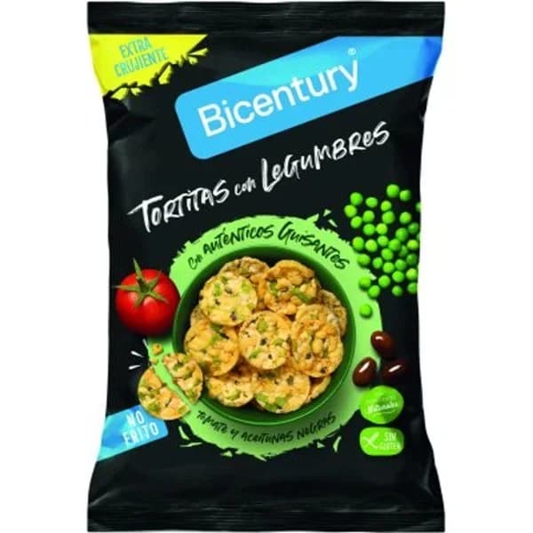 Tortitas con guisantes 60 g - 0.06 kg - Imagen del producto en Findit