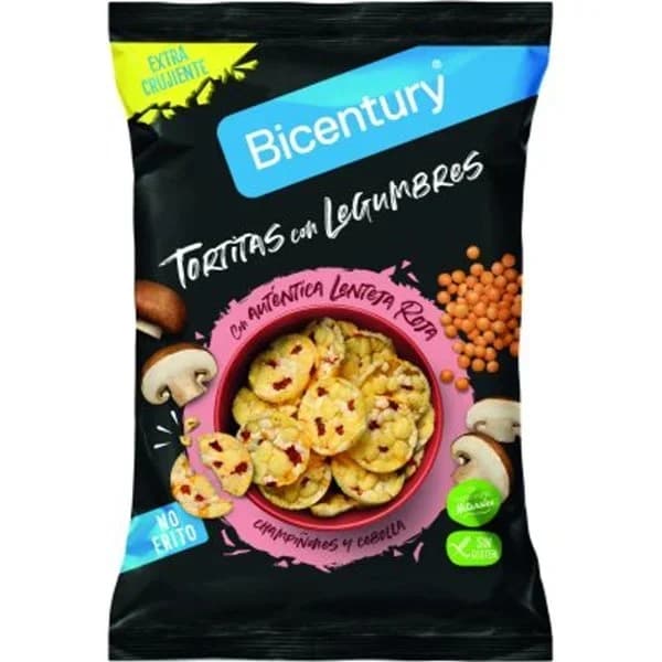 Tortitas con lenteja roja 60 g - 0.06 kg - Imagen del producto en Findit