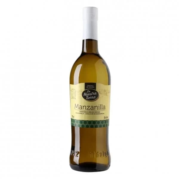 Vino generoso De Nuestra Tierra D.O.Manzanilla Sanlúcar de Barrameda 75 cl. - 1 ud - Imagen del producto en Findit