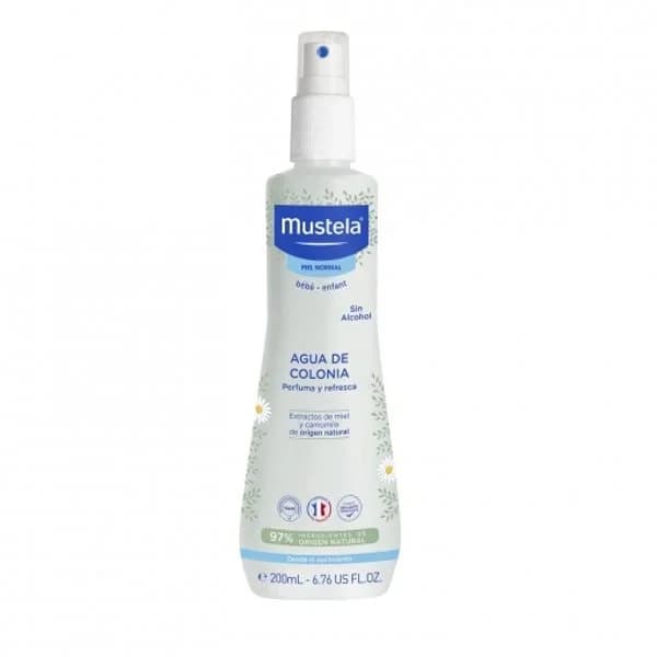 Colonia para bebe sin alcohol perfuma y refresca Mustela 200 ml. - 0.2 l - Imagen del producto en Findit