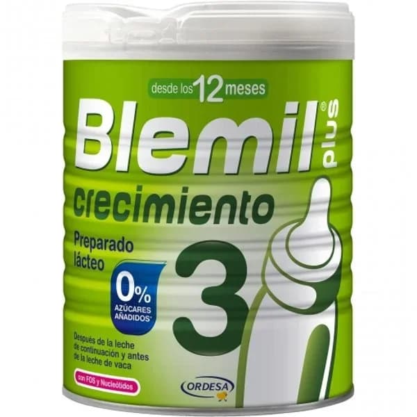 Preparado lácteo infantil de crecimiento desde 1 año Blemil Plus 3 lata 800 g. - 0.8 kg - Imagen del producto en Findit