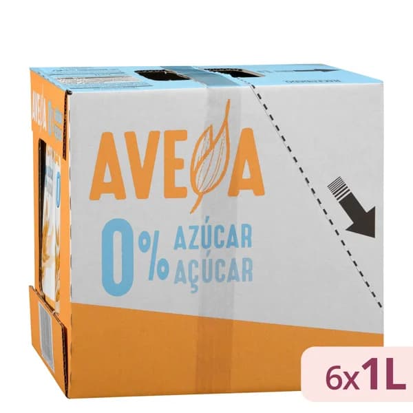 Bebida de avena Hacendado 0% azúcar - 6 l - Imagen del producto en Findit