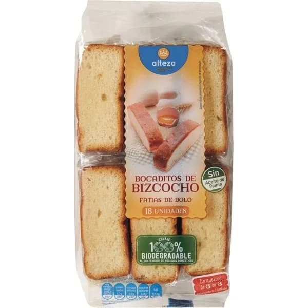 Bocadito Bizcocho P-18 - 0.37 kg - Imagen del producto en Findit