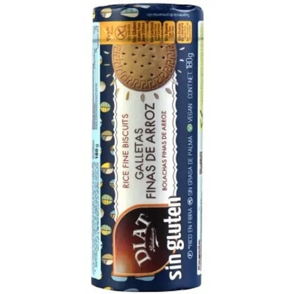 Galletas sin gluten 185 g - 0.18 ud - Imagen del producto en Findit