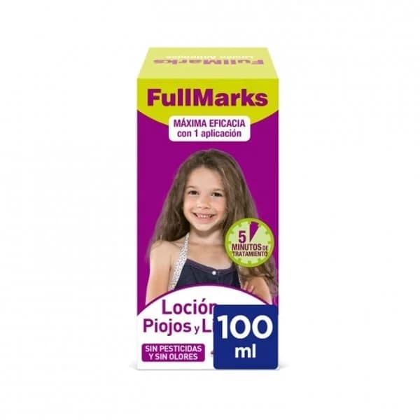 Loción que Elimina Piojos y Liendres "Fullmarks" 100 ml - 0.1 l - Imagen del producto en Findit
