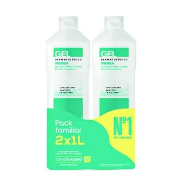 Pack familiar de gel dermatológico 2x1 l - 2.01 l - Imagen del producto en Findit