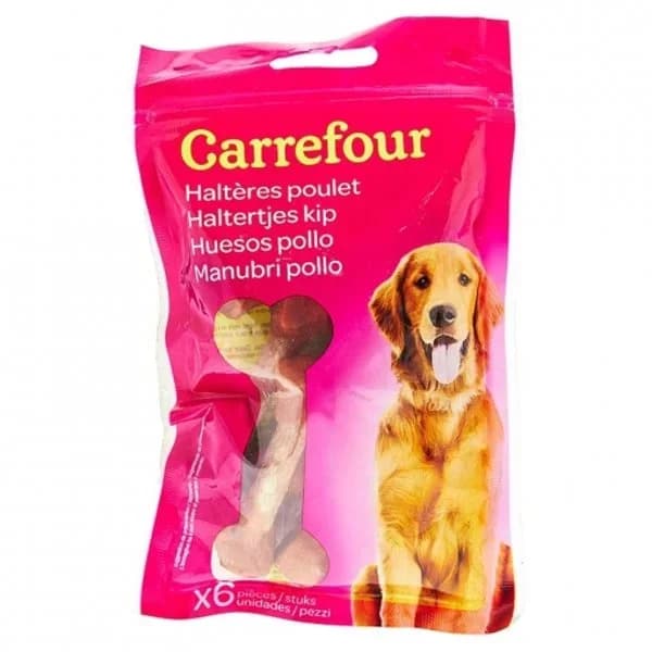 Snacks de pollo para perro Carrefour 6 unidades - 1 ud - Imagen del producto en Findit