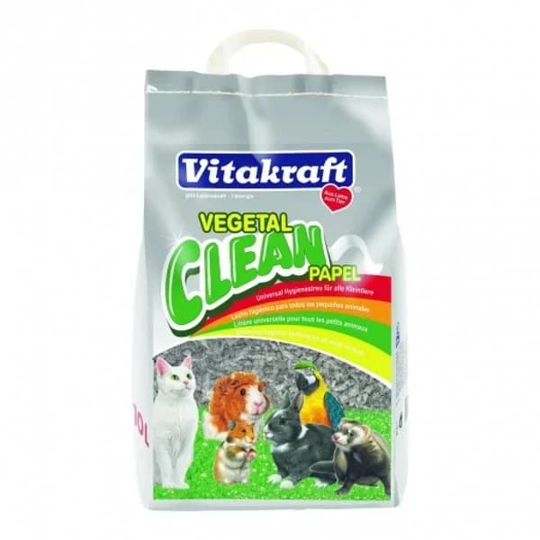 Lecho Higíenico Papel  Vegetal Vitalkraft 10 l - 10 l - Imagen del producto en Findit