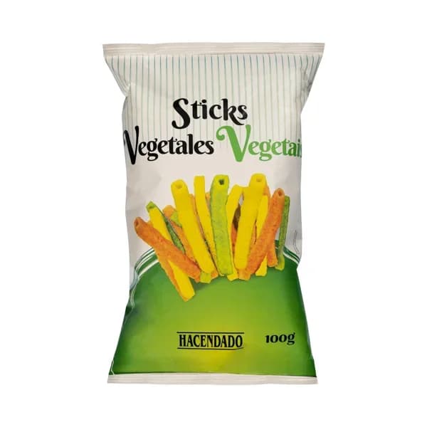 Sticks vegetales Hacendado - 0.1 kg - Imagen del producto en Findit